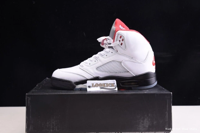 Kick Theory Silver DA1911-102 Retro Tongue Fire Red 5 Air Jordan (2020) 0814